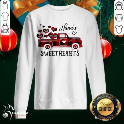 Nana's Sweethearts Truck Mike Vivian Lily Christian Sweatshirt- Design By Teeshirtcat.com Nana's Sweethearts Truck Mike Vivian Lily Christian Sweatshirt- Design By Teeshirtcat.com