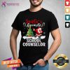 Santa'S Favorite School Counselor Santa Christmas Santa Claus T-Shirt - Design By Teeshirtcat.com