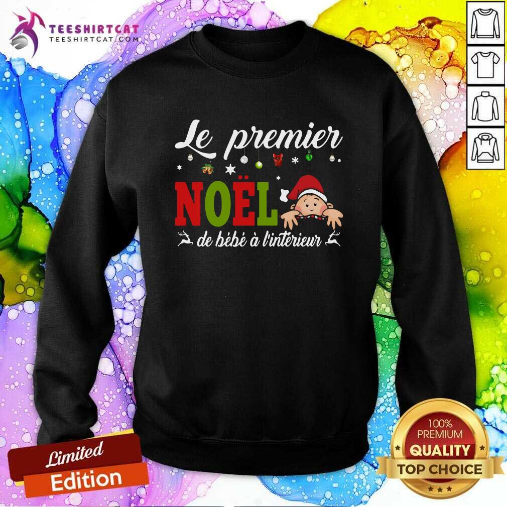 Le Premier Noel De BbLinterieur Sweatshirt Le Premier Noel De BbLinterieur Sweatshirt