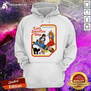 Lets Sacrifice Toby Ringer Hoodie- Design By Teeshirtcat.com