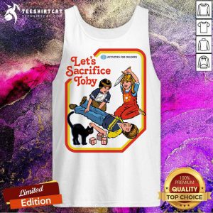 Lets Sacrifice Toby Ringer Tank Top- Design By Teeshirtcat.com