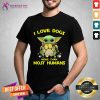 Baby Yoda Hug Dogs I Love Dogs More Than Most Humans 2021 Shirt