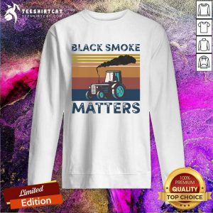 Black Smoke Matter Vintage Sweatshirt