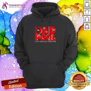 Dad Superhero Pool Parody Dad Birthday Gift 2021 Hoodie