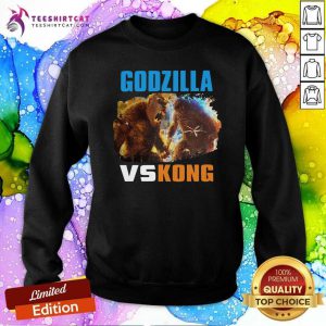 Godzilla Vs Kong Official Team Godzilla Tee Sweatshirt