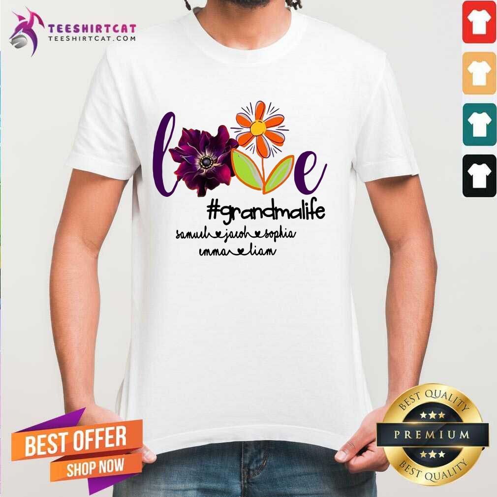 Love Flower Grandmalife Shirt