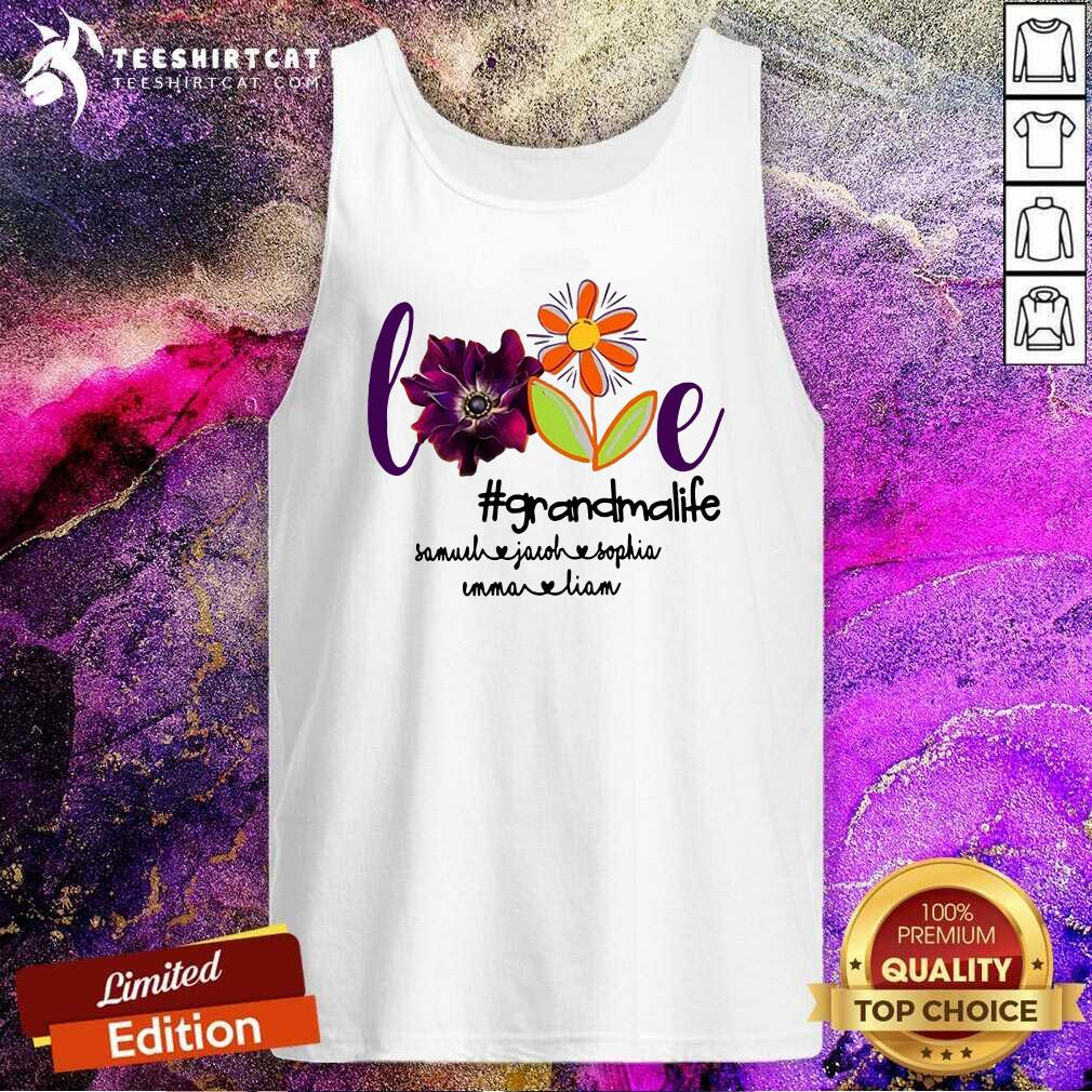 Love Flower Grandmalife Tank Top Love Flower Grandmalife Tank Top