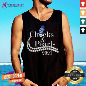 Chuck And Pearls 2021 Kamala Harris Funny Tank Top