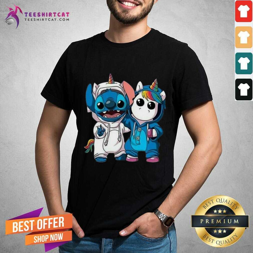 Lilo And Stitch With Unicorn 2021 Shirt