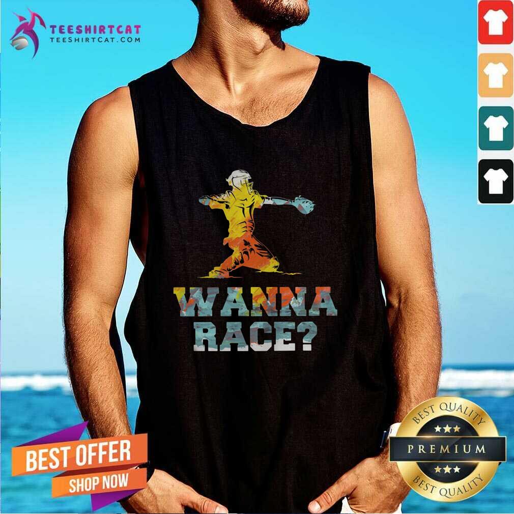 Baseball Wanna Race Tank Top Baseball Wanna Race Tank Top