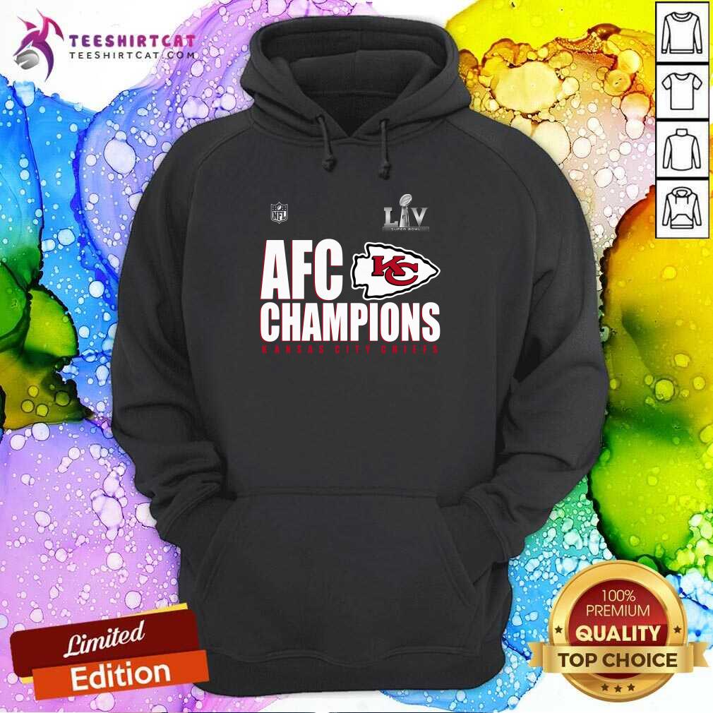 NFL LIVE Super Bowl AFC Champions Kansas City Chiefs Hoodie NFL LIVE Super Bowl AFC Champions Kansas City Chiefs Hoodie