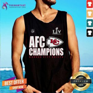 NFL LIVE Super Bowl AFC Champions Kansas City Chiefs Tank Top