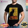 Black Cat Hand In Hand Is The Only Way To Land The Cure Shirt - Design By Teeshirtcat.com