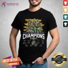 Green Bay Packers NFC North Division Champions 2020 Signatures Shirt