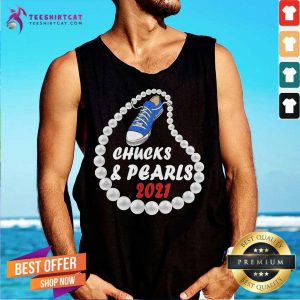 Kamala Harris Chucks And Pearls 2021 T Tank Top