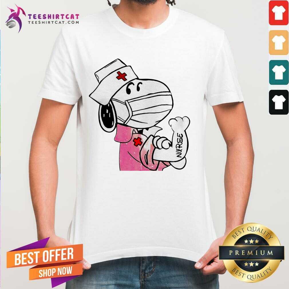 Snoopy Strong Nurse Shirt