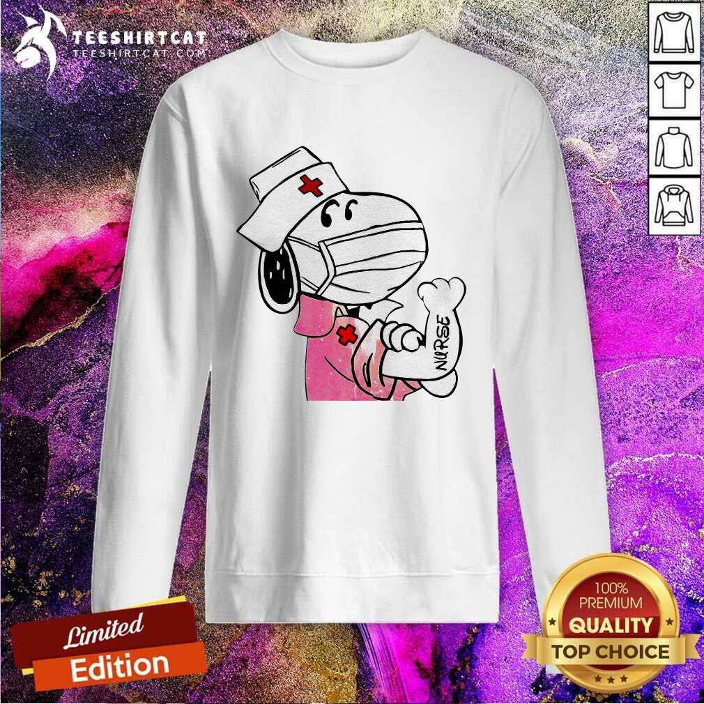 Snoopy Strong Nurse Sweatshirt Snoopy Strong Nurse Sweatshirt