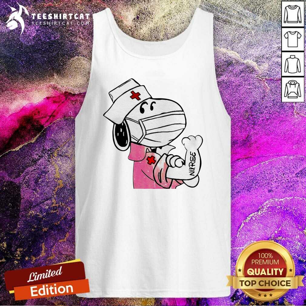 Snoopy Strong Nurse Tank Top Snoopy Strong Nurse Tank Top