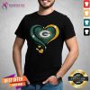 Green Bay Packers Diamond Heart Shirt