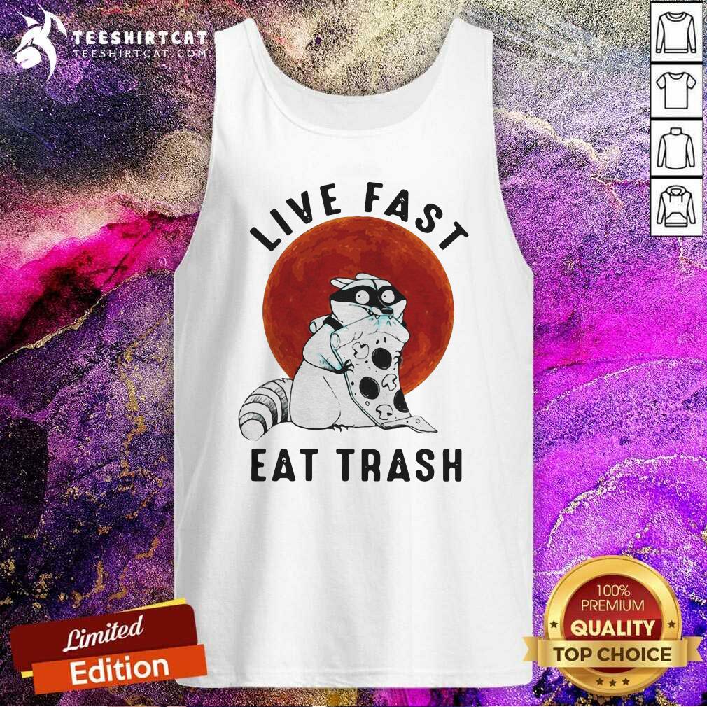 Fox Live Fast Eat Trash Vintage Tank Top Fox Live Fast Eat Trash Vintage Tank Top