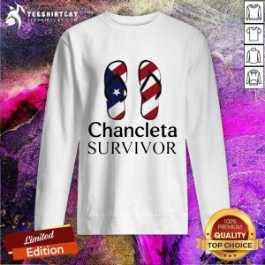Flip Flop American Chancleta Survivor Sweatshirt