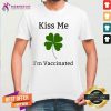 Kiss Me I Am Vaccinated Shirt - Design By Teeshirtcat.com