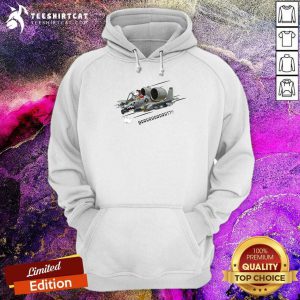 Cute Snoopy Fighter Aircraft Brrrtt Hoodie
