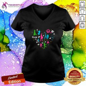 Funny Love Musicals Witch V-neck