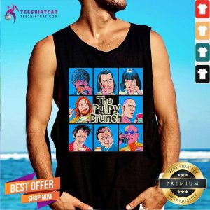 Funny The Pulpy Brunch Characters Tank Top