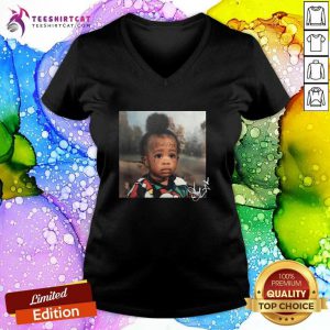 SZA Good Days Merch GD Baby Funny V-neck - Design By Teeshirtcat.com