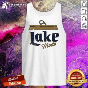 Lake Mode Crew Neck Tank Top - Design By Teeshirtcat.com