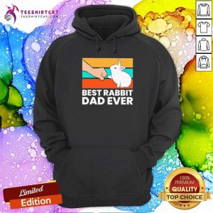 Hot Best Rabbit Dad Ever Vintage Hoodie
