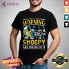 Hot I Am A Big Fan Of Snoopy And Proud Of It Shirt