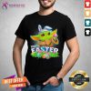 Baby Yoda Bunny Hat Happy Easter Day 2021 Shirt - Design By Teeshirtcat.com
