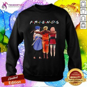 Friends Sasuke Naruto And Sakura Sweatshirt - Design By Teeshirtcat.com