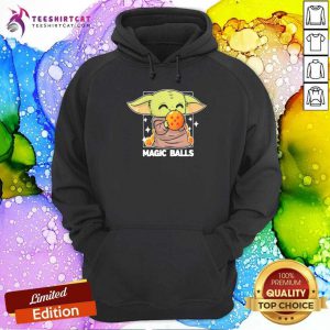 Baby Yoda Magic Balls Hoodie - Design By Teeshirtcat.com