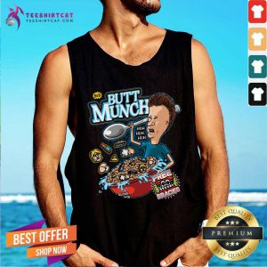 Butt Munch Beavis And Butt Head Tank Top - Design By Teeshirtcat.com