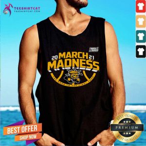 Premium Wichita State Shockers 2021 March Madness Bound Ticket Tank Top