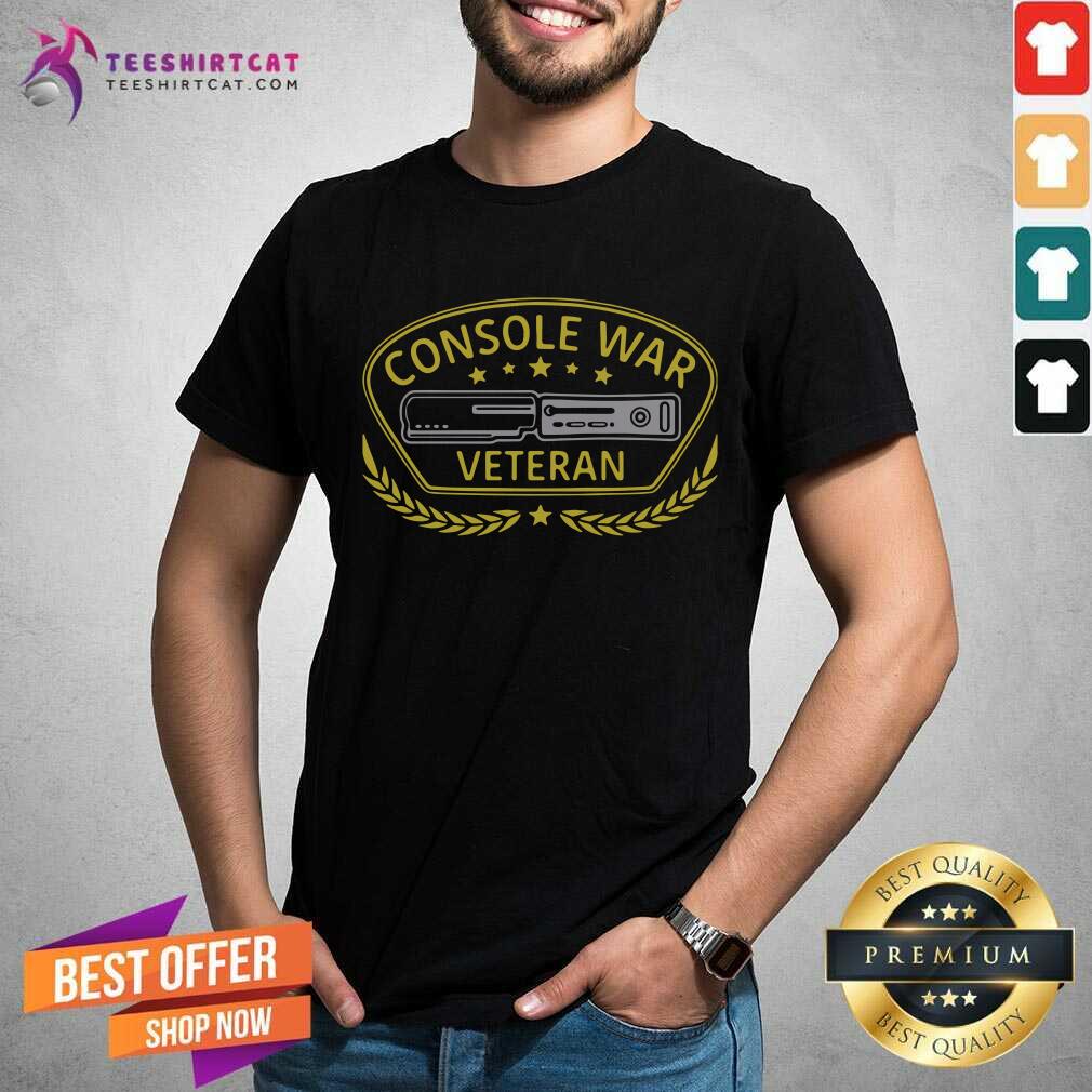 Console War Veteran Shirt - Design By Teeshirtcat.com