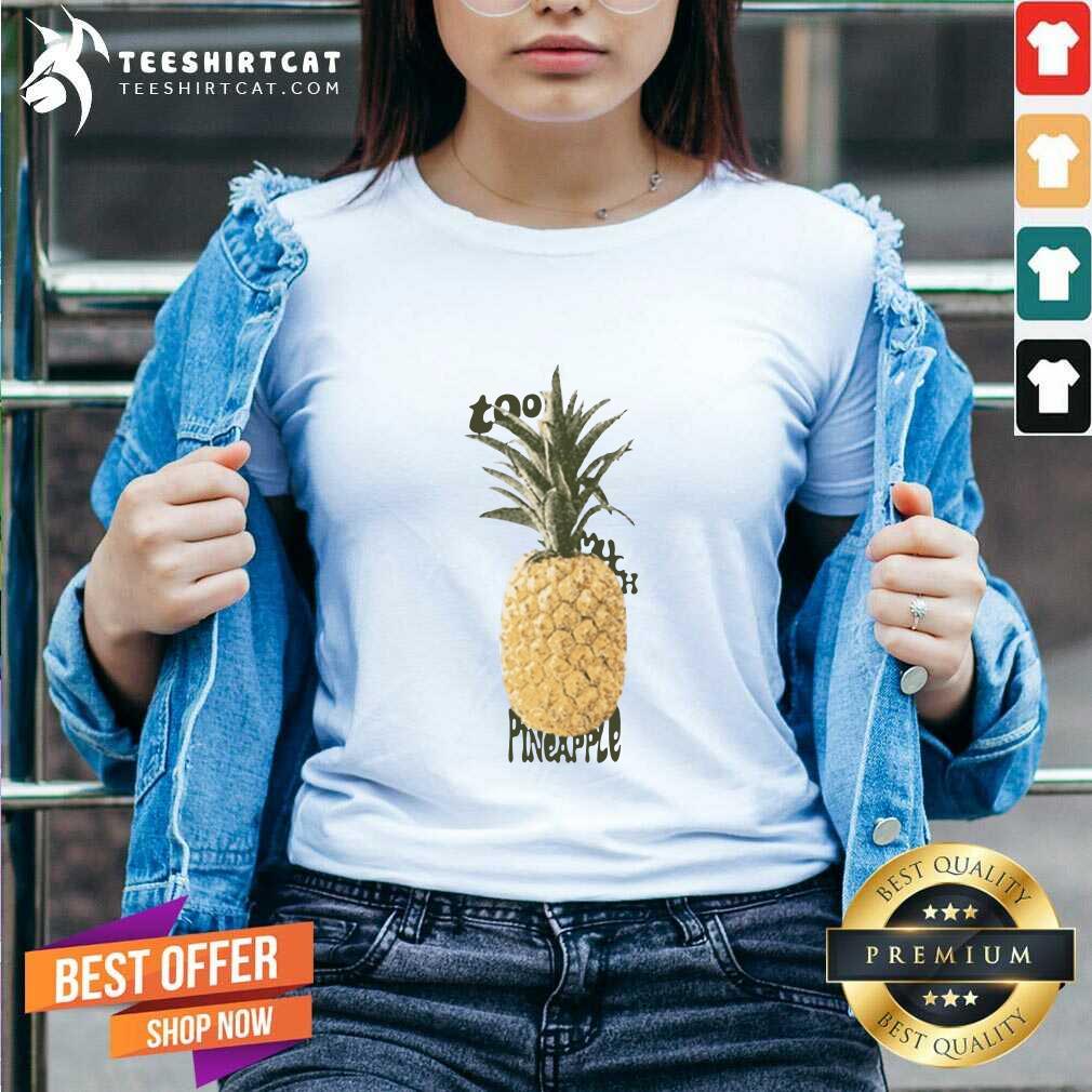 Much Pineapple 2021 V-neck Much Pineapple 2021 V-neck - Design By Teeshirtcat.com
