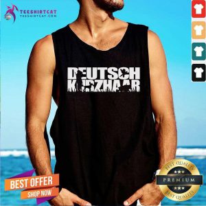 Deutsch Kurzhaar Dog Tank Top - Design By Teeshirtcat.com