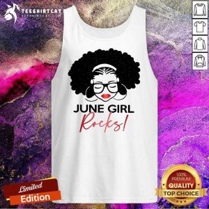 Awesome June Girl Rocks Tank Top