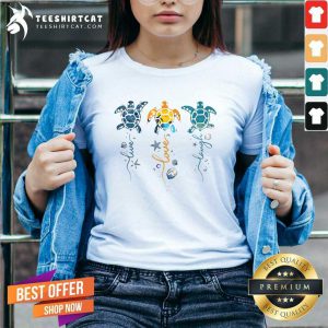 Beautiful Turtle Live Love Laugh V-neck