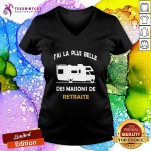 Cool Camping Car Retraite J Ai La Plus Belle V-neck