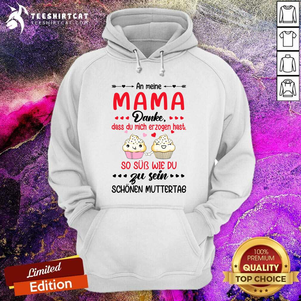 Cute Mama Danke Zu Sein Name Heir Cupcake Hoodie Cute Mama Danke Zu Sein Name Heir Cupcake Hoodie