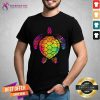 Hot Sea Turtle Rainbow Colors Shirt