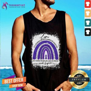 Lovely Lupus Awareness Autism Rainbow Tank Top