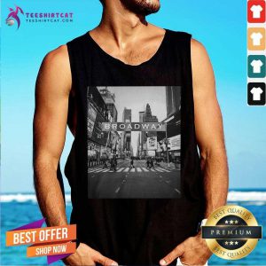 Pretty Broadway NYC Black Hipster Of New York City Tank Top