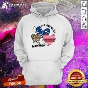 Awesome Heart All American Mawmaw Hoodie