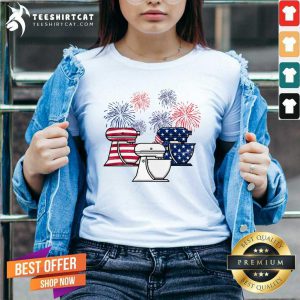 Beater American Patriot V-neck